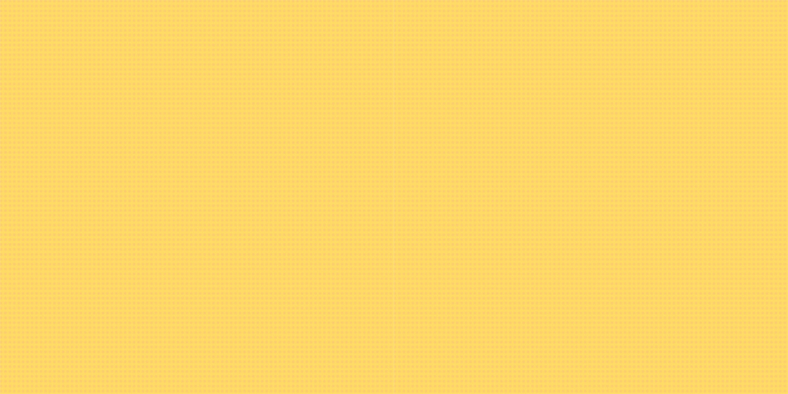 Yellow Halftone Pattern
